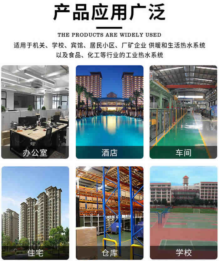 闆式換熱機組應用範圍